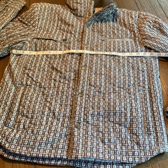 Rare Hurley Quilted Windowpane Shirt Jacket - Picture 6 of 11